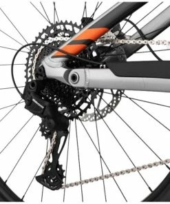 VTT électrique Cannondale Moterra Neo 4 Gris/Orange - 2022 -VTT Electrique Boutique vtt electrique cannondale moterra neo 4 grisorange 2022 3