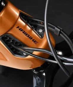 VTT électrique Haibike Allmtn CF 6 Orange/Noir 600Wh - 2022 -VTT Electrique Boutique vtt electrique haibike allmtn cf 6 orangenoir 600wh 2022 3