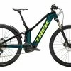 VTT électrique Trek Powerfly FS 4 27,5" Noir/Bleu 500Wh - 2022 -VTT Electrique Boutique vtt electrique trek powerfly fs 4 275 noirbleu 500wh 2022