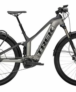VTT électrique Trek Powerfly FS 4 équipé 27,5" Gris - 2023