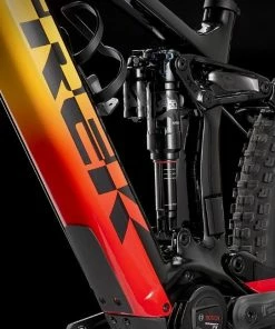 VTT électrique TREK Rail 9.8 XT Noir/Jaune/Rouge 750Wh - 2023 -VTT Electrique Boutique vtt electrique trek rail 98 xt noirjaunerouge 750wh 2023 4