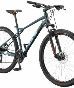 Gt-bicycles VTT GT Aggressor Expert 29 Bleu/Orange - 2022 -VTT Electrique Boutique vtt gt aggressor expert 29 bleuorange 2022 2
